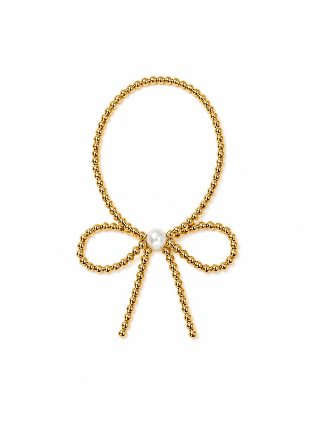 Pearl Bow Bracelet