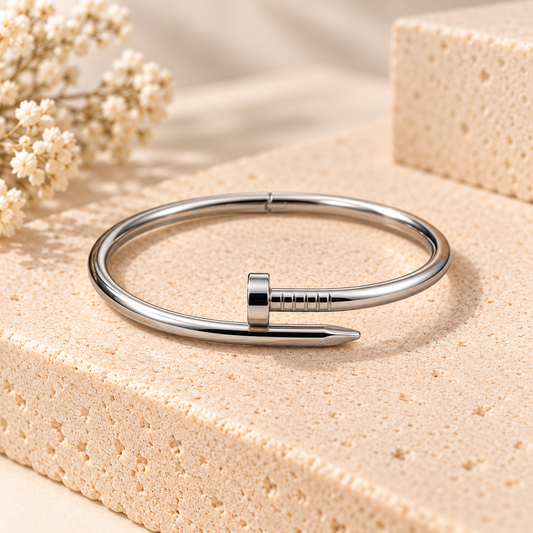 The Silver Nail Cuff