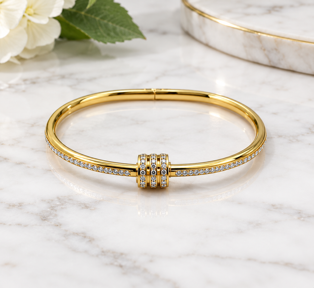 Gold Pavé Bracelet