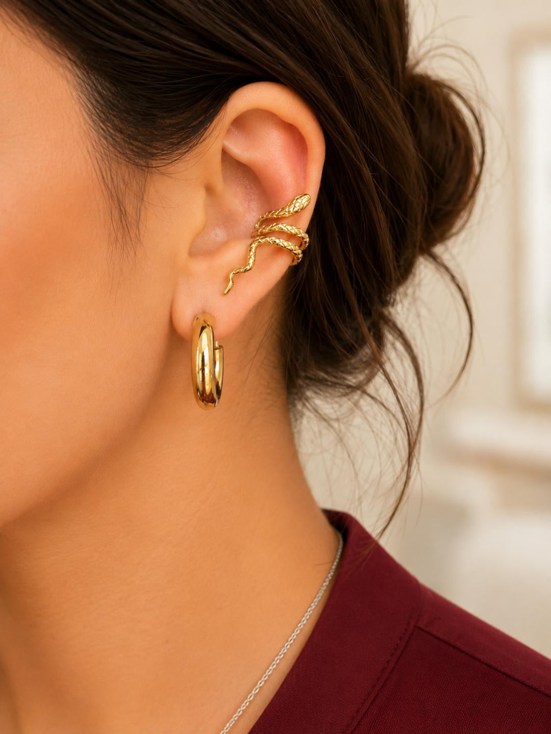 Snake Ear Cuff