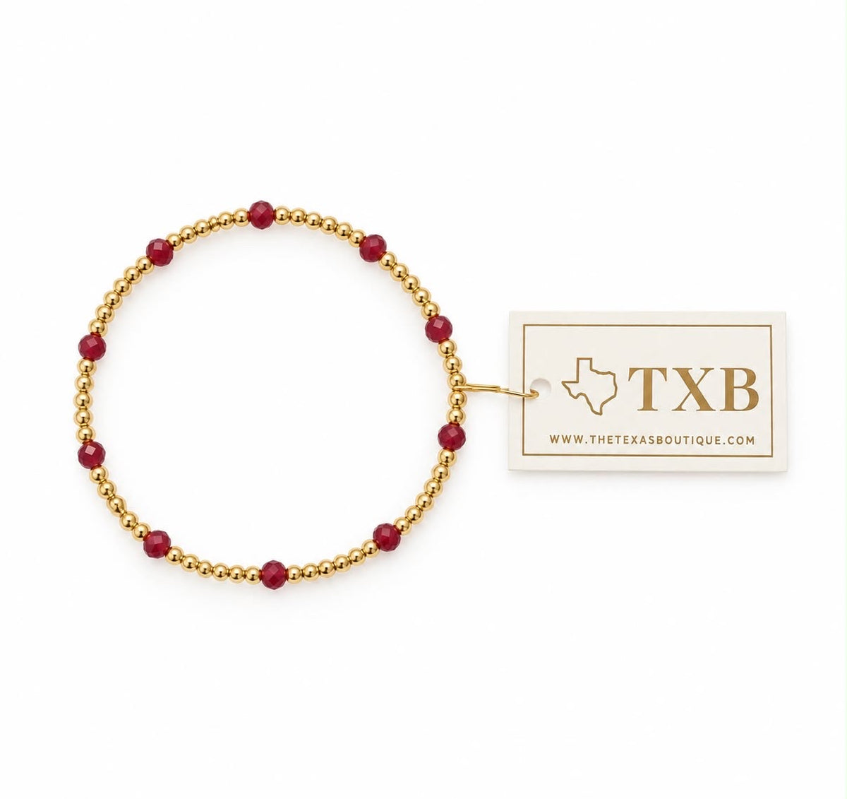 Maroon Belle Bracelet