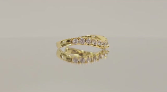 3mm All White Ring Bands (set of 2)