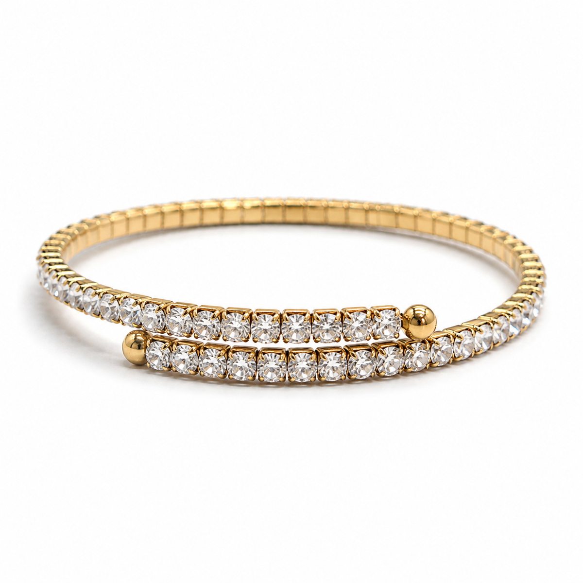 Dainty Diamond Tennis Bangle