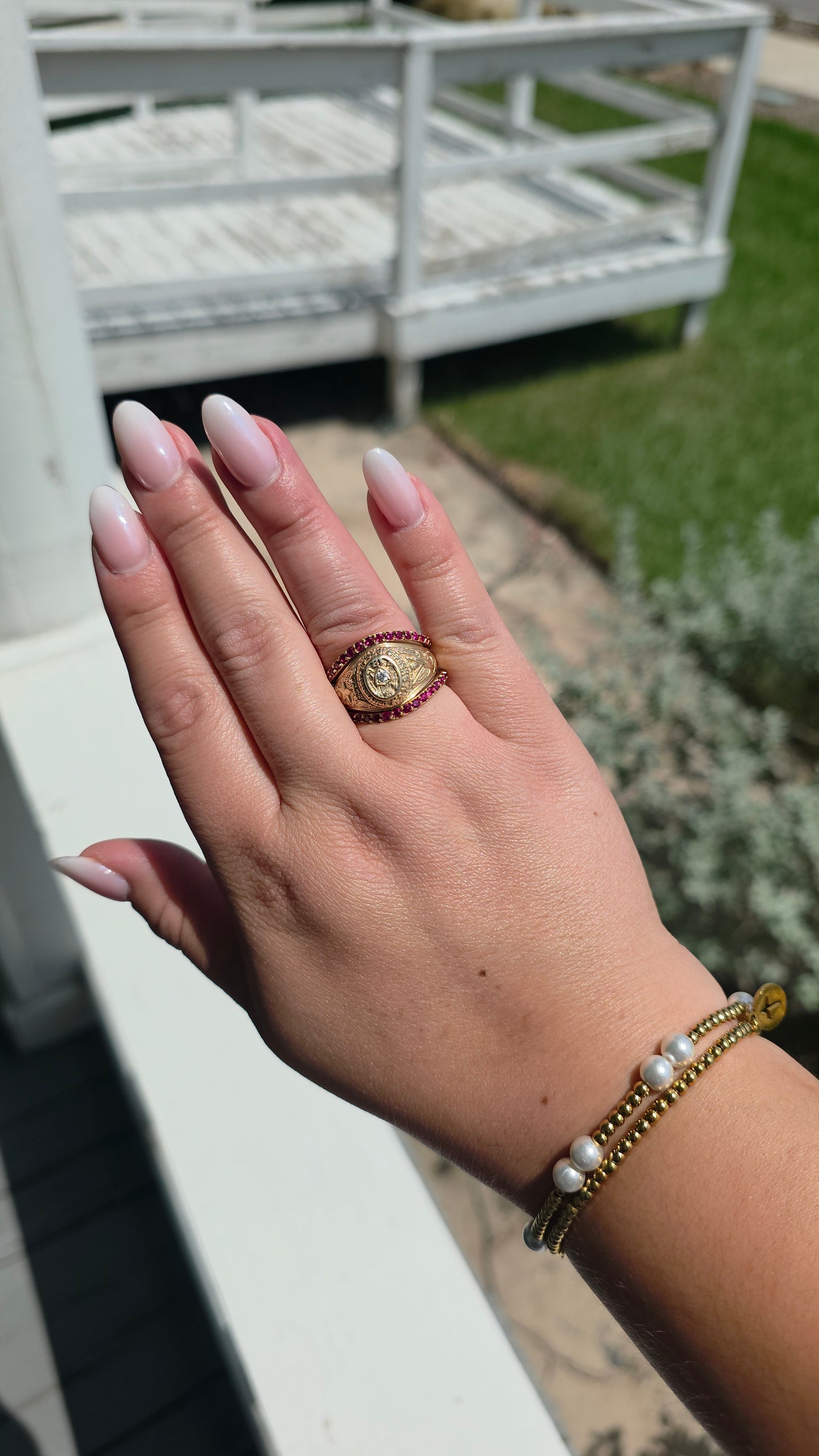 2mm Maroon Stainless Steel Ring Band